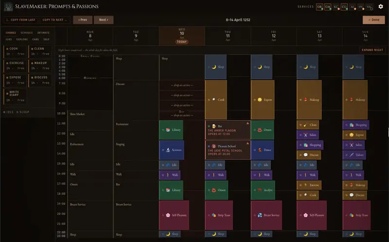 Slavemaker Prompts and Passions Preview 4
